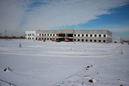 Completion of the Woodridge, Ill., facility is planned for May 2014.