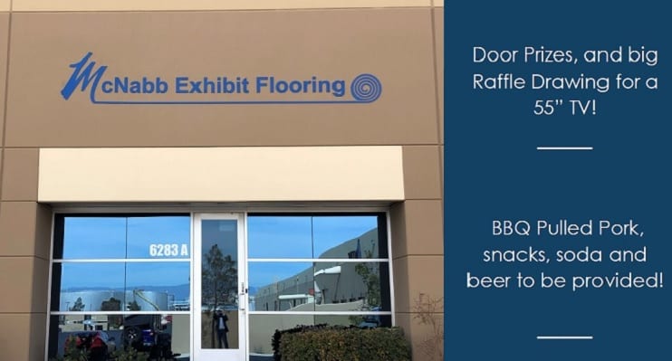 D.E. McNabb Flooring Opening LV Office