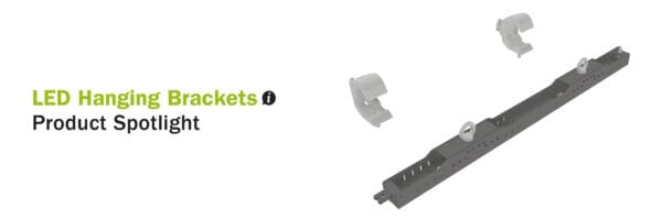 LED hanging brackets