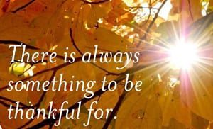 there is always something