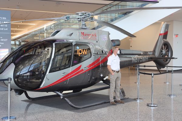 Maverick Helicopter at IPW