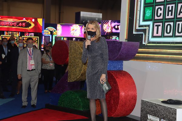 Vanna White at G2E