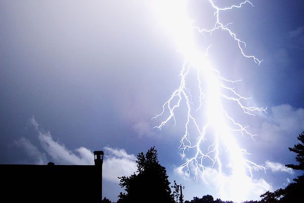 lightning strike