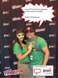 ECN 032014_Pixe Social partners with EXHIBITOR Magazine-pixe comicon 1
