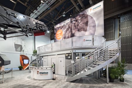 Metso uses ExpoDeck for 2014 Conexpo-Con/Agg. 