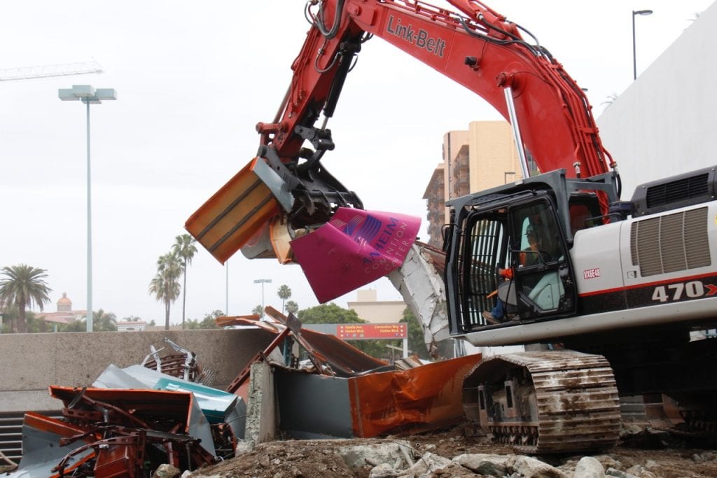 Anaheim Convention Center began breaking ground on its 7th expansion on April 21, 2015.