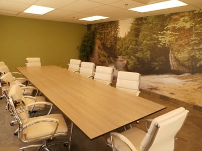 The conference room Photo credit: Kristan Obeng
