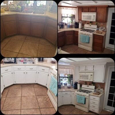 STS kitchen repainted 