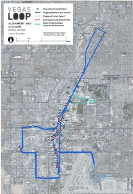 Vegas loop map