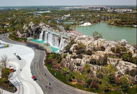 AIPH waterfall