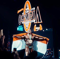 Olympia Fitness show sign