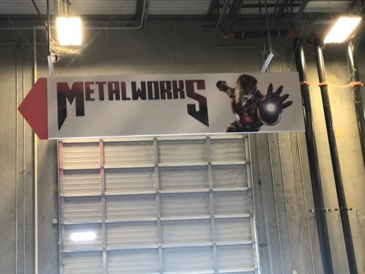 David Trammells Metal Work sign