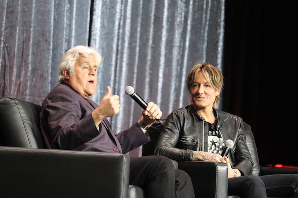 Jay Leno and Keith Urban