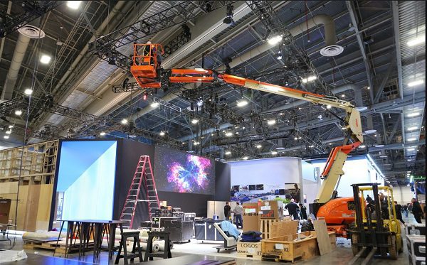CES booth setup Photo Credit CTA