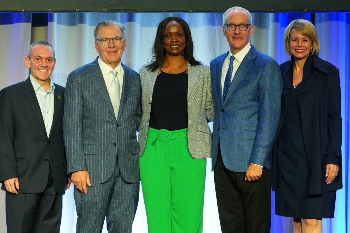 ConferenceDirect and Hilton leaders pose during the 2026 Annual Partner Meeting.