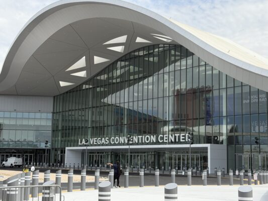 Exterior of the Las Vegas Convention Center West Hall
