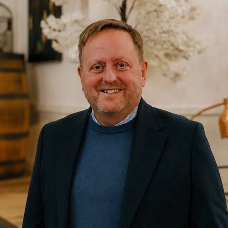 Professional portrait of Beau Sutherland, general manager of the Peoria Civic Center