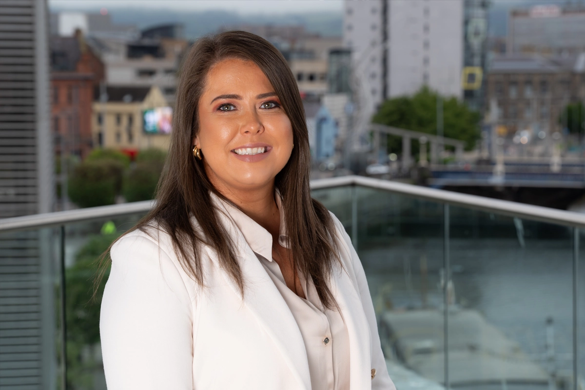 Professional portrait of Ciara Davidson, director of transformation and governance at ICC Belfast
