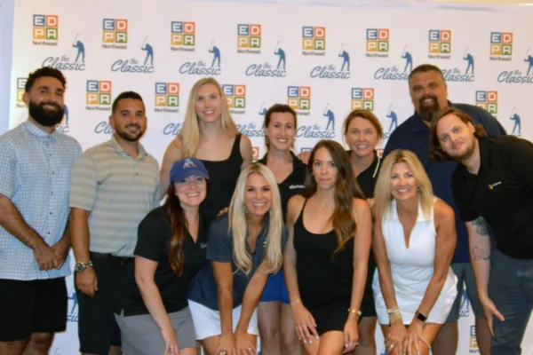EDPA Northeast members and supporters gather at a golf event