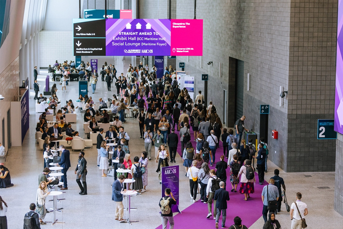 Delegates gather in the expanded conference and exhibition space at Excel London