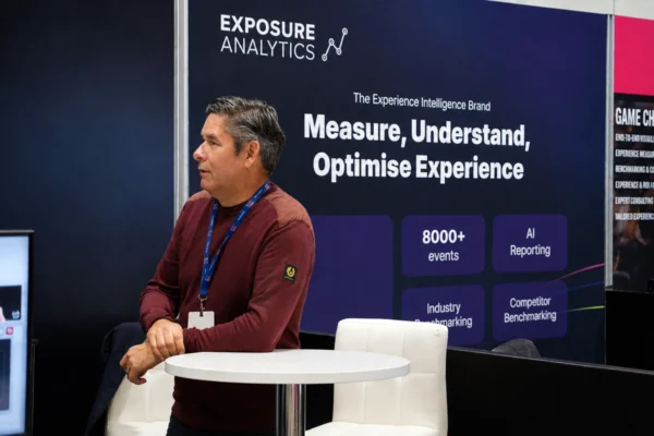 Rob Murdoch of Exposure Analytics at an industry event