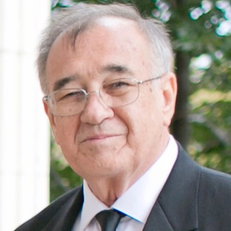 Portrait of Franc Tivadar in a suit and tie