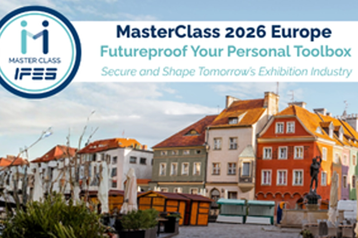 IFES MasterClass 2026 Europe promotional graphic for Poznań, Poland