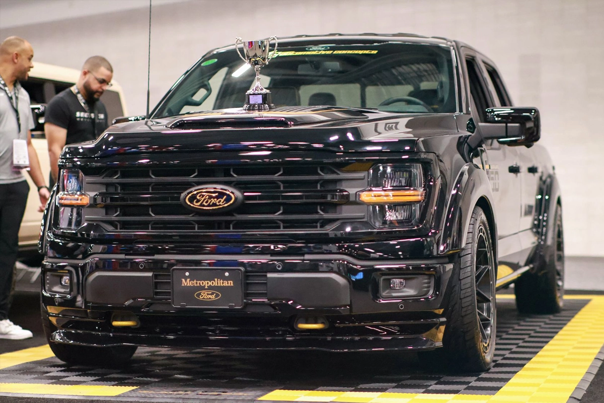 2025 Ford F-150 SuperCrew, winner of the 2025 SEMA PRO Cup Challenge
